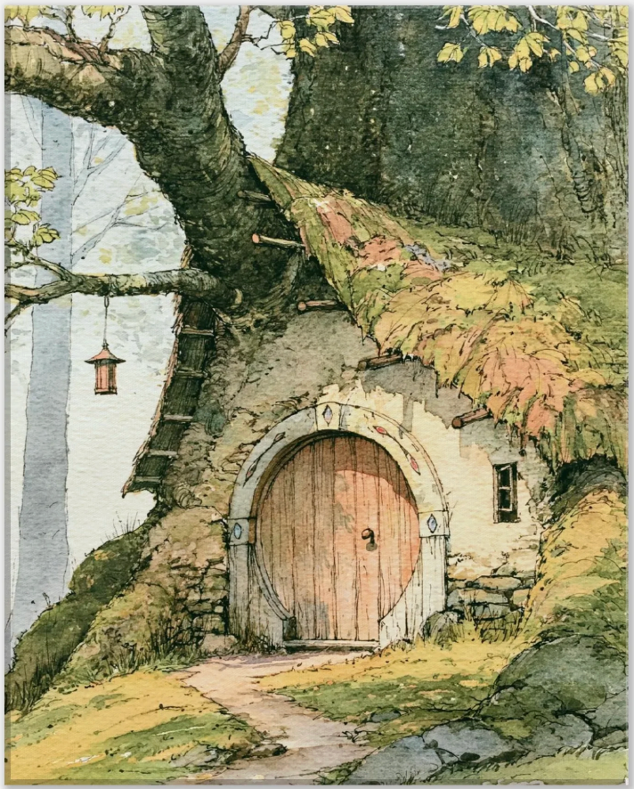 Enchanted Cottage Trio