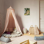 Elven Tree Cottage Canvas Wall Art for Kids - KIDSROOM WALL ART