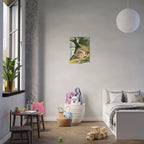 Elven Tree Cottage Canvas Wall Art for Kids - KIDSROOM WALL ART