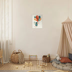 Fairy with Balloons Canvas Wall Art - KIDSROOM WALL ART