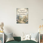 Personalized Enchanted Garden Wall Art for Kids - KIDSROOM WALL ART