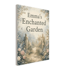 Personalized Enchanted Garden Wall Art for Kids - KIDSROOM WALL ART