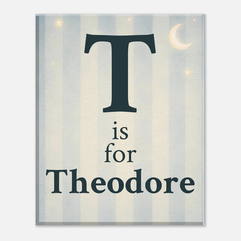 Personalized Initial and Name Wall Art for Kids - KIDSROOM WALL ART