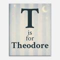 Personalized Initial and Name Wall Art for Kids - KIDSROOM WALL ART