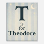 Personalized Initial and Name Wall Art for Kids - KIDSROOM WALL ART
