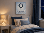 Personalized Initial and Name Wall Art for Kids - KIDSROOM WALL ART