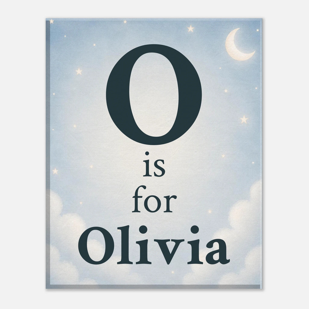 Personalized Initial and Name Wall Art for Kids - KIDSROOM WALL ART
