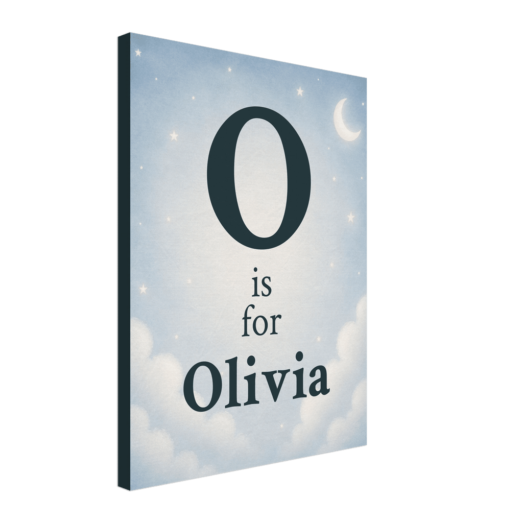 Personalized Initial and Name Wall Art for Kids - KIDSROOM WALL ART