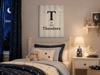 Personalized Initial and Name Wall Art for Kids - KIDSROOM WALL ART