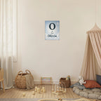 Personalized Initial and Name Wall Art for Kids - KIDSROOM WALL ART