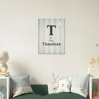 Personalized Initial and Name Wall Art for Kids - KIDSROOM WALL ART