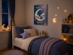 Pisces Personalized Zodiac Wall Art for Kids - KIDSROOM WALL ART