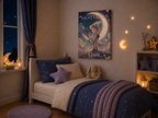 Sagittarius Personalized Zodiac Wall Art for Kids - KIDSROOM WALL ART