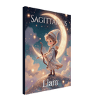 Sagittarius Personalized Zodiac Wall Art for Kids - KIDSROOM WALL ART