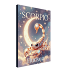 Scorpio Personalized Zodiac Wall Art for Kids - KIDSROOM WALL ART