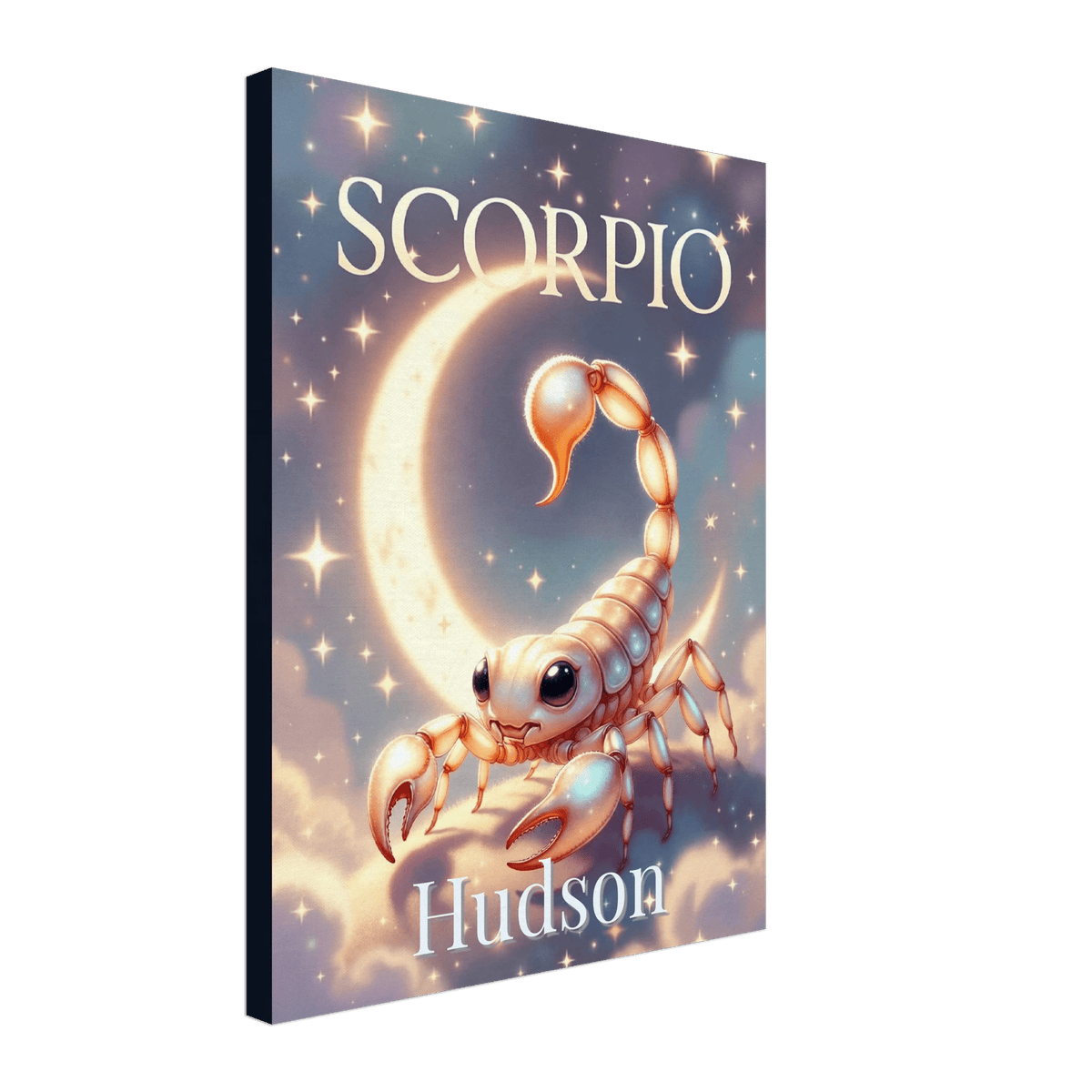 Scorpio Personalized Zodiac Wall Art for Kids - KIDSROOM WALL ART