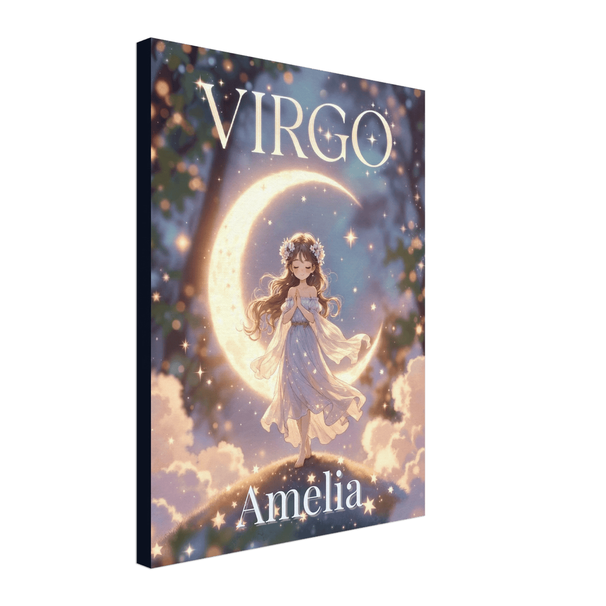 Virgo Personalized Zodiac Wall Art for Kids - KIDSROOM WALL ART