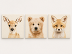 Woodland Babies Trio